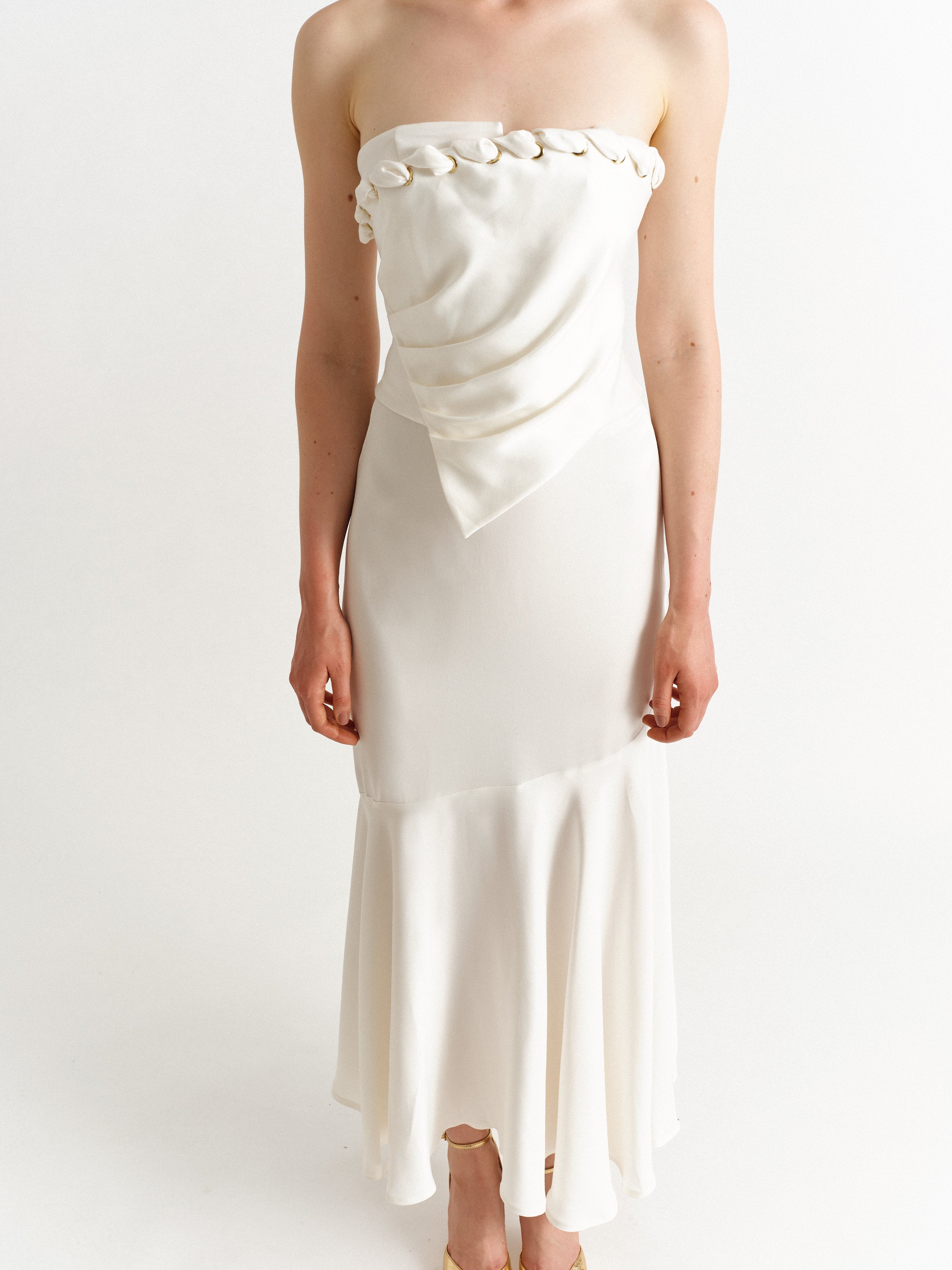 Magda Top White