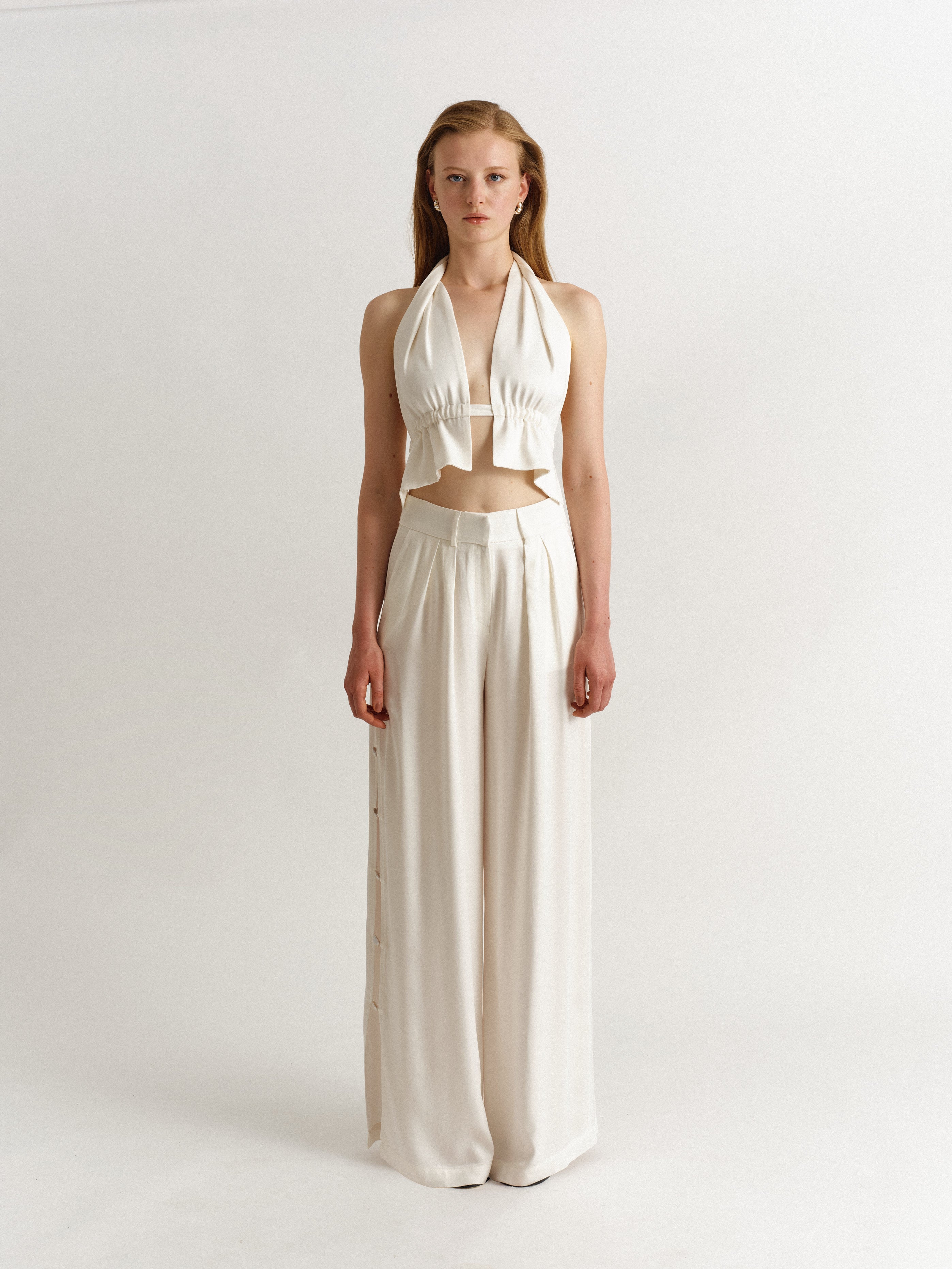 Lena Top White